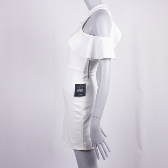 NWT LULU'S Your Time Off-The-Shoulder Bodycon Dress Size XS - Picture 6 of 11